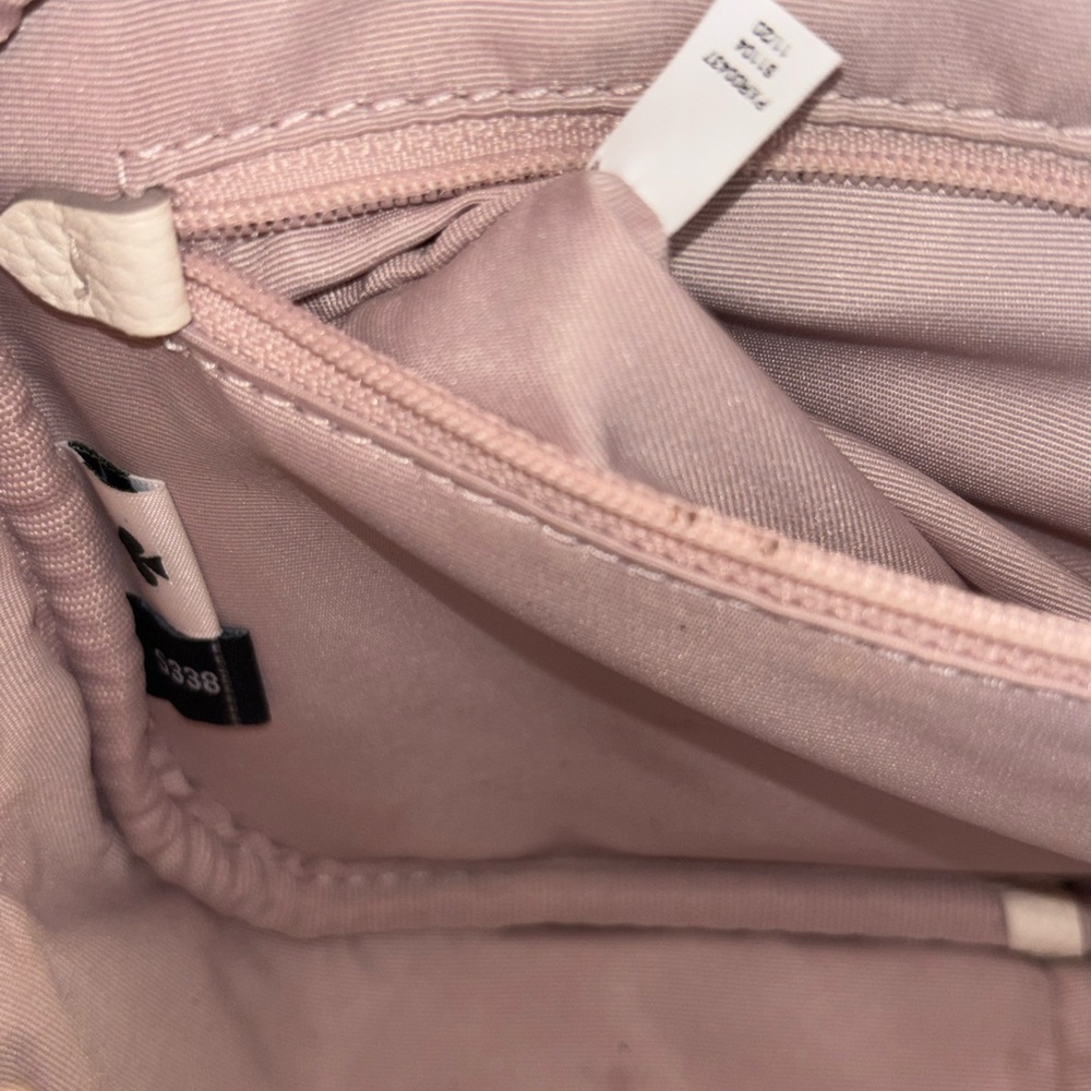 kate spade New York Astrid Medium Ivory Pebbled Leather Crossbody Bag - Picture 8 of 8
